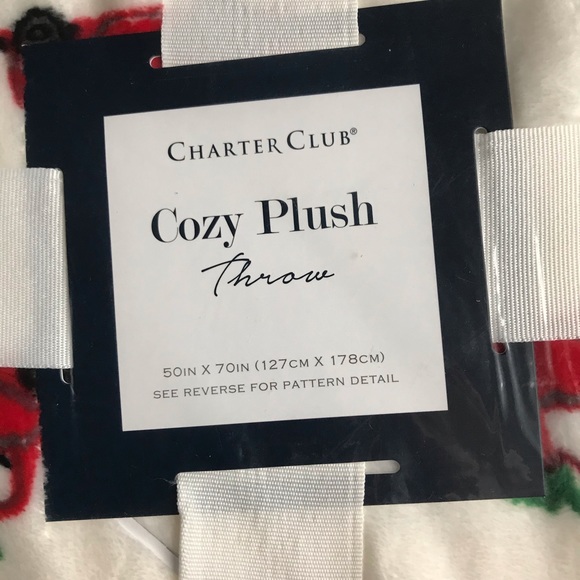 Charter club cozy 50’x70’ plush throw - Picture 7 of 7
